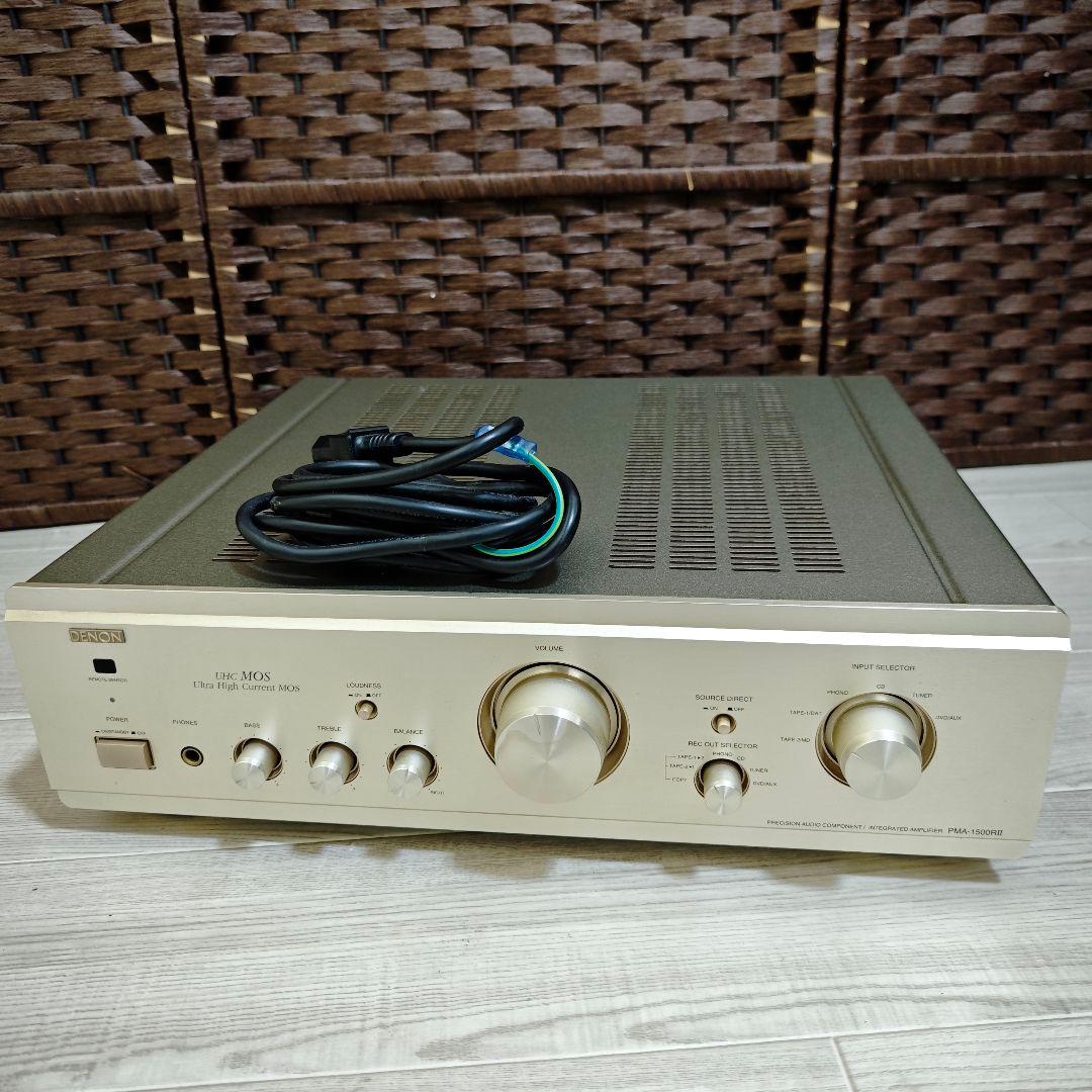 【美品】DENON PMA-1500RII プリメインアンプ 音出し確認済み