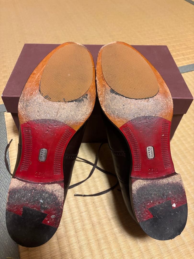 MASTER REGAL ダークブラウン サドルシューズ