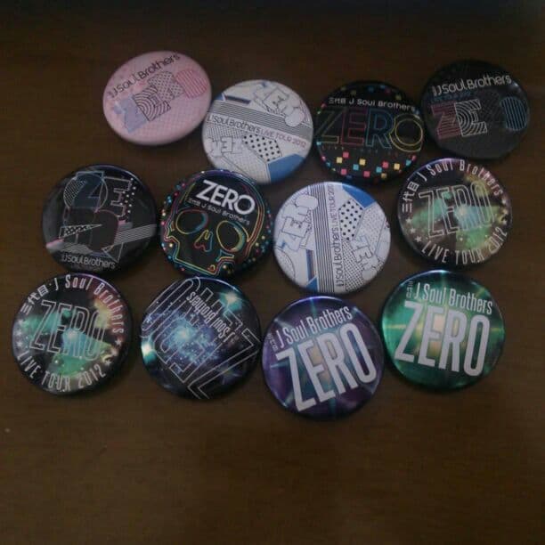 バラ売り可能！三代目 J Soul Brothers ツアー缶バッチなど