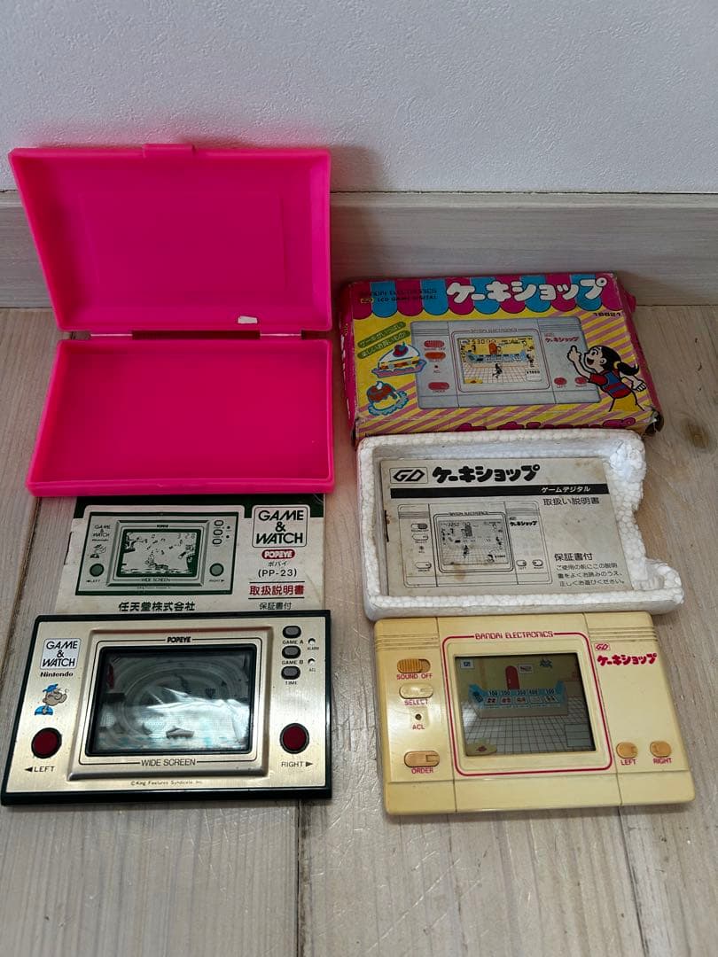 Nintendo Game & Watch Popeye ケーキショップ