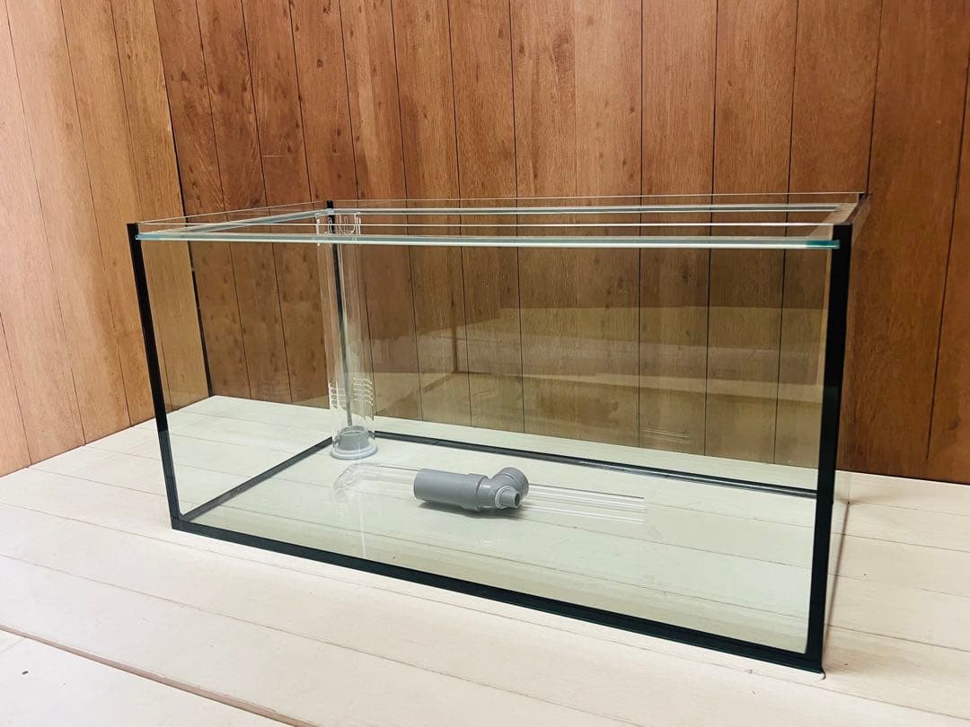 1台のみ　特注フランジ加工付　900オーバーフロー水槽 ブラック未使用品