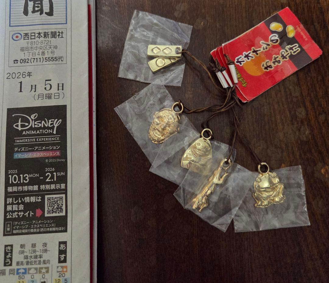 キャラクターグッズ 金属製 5個セット