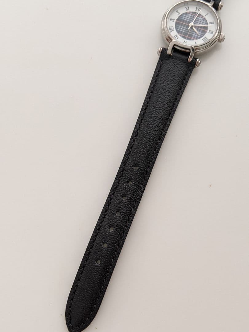 ■Burberry ノバチェック文字盤 レディース 腕時計 社外新品革ベルト