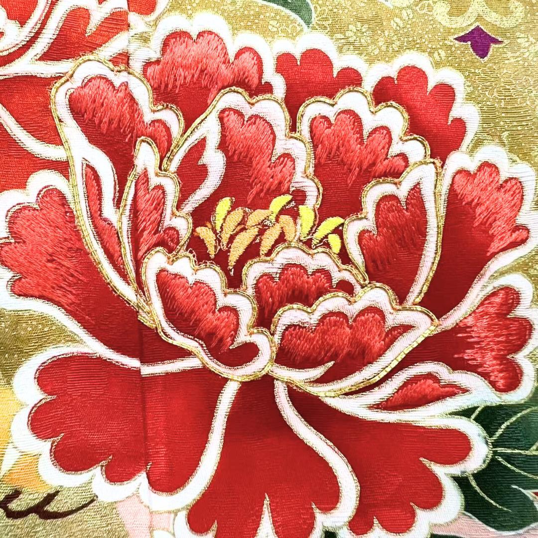 ≪早い者勝ち≫ 振袖 正絹 古典柄 成人式 単品 ピンク S*119 ●