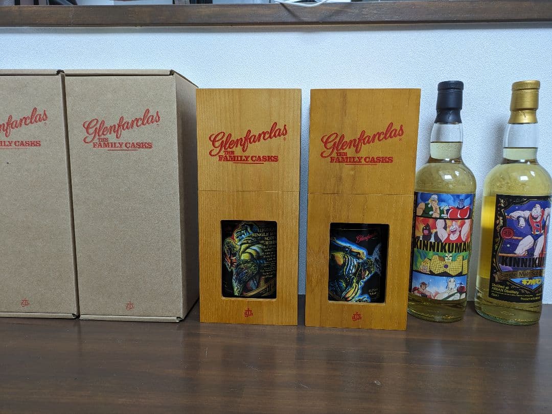 北斗の拳　キン肉マン　ミュウ　ウイスキー　ジャンプ　限定本数