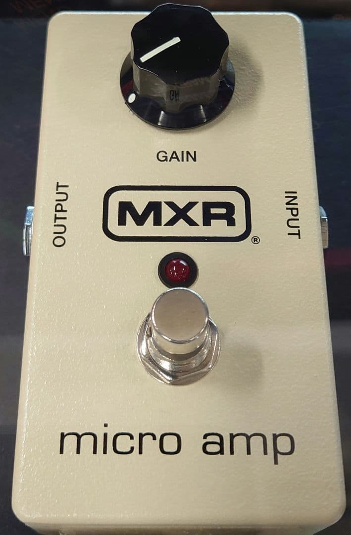 ■【箱・取説】MXR MICRO　AMP M133M エフェクター
