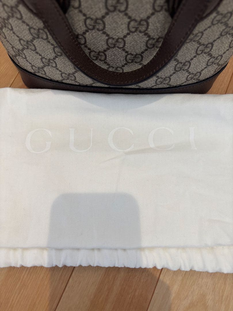 ran　未使用に近い　gucci オフィディア スモール トートバッグ