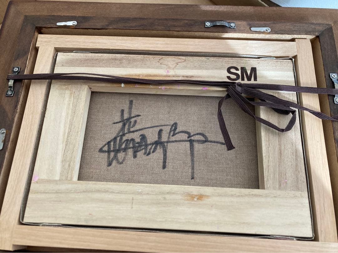 【絵画】池田秀郎　花　静物