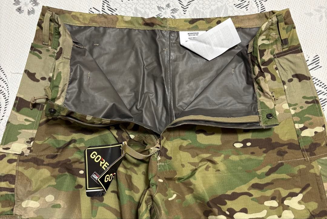 米軍実物　新品未使用 LEVEL6GORE-TEX コンバットパンツLサイズ相当