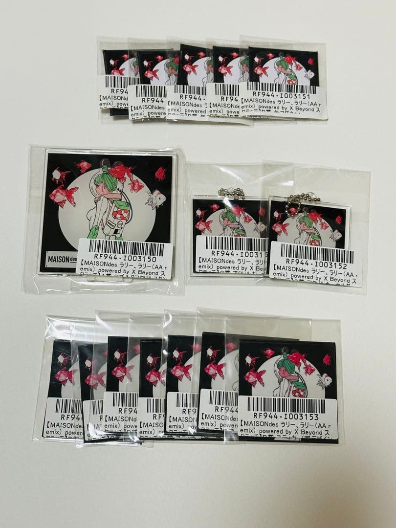 MAISONdes ラリー、ラリー　スクラッチ　グッズ全種類コンプ