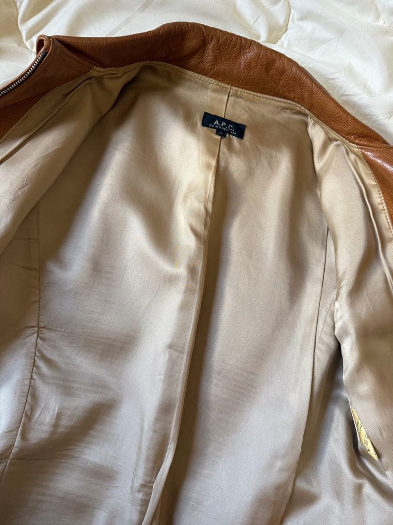 A.P.C レザージャケット
