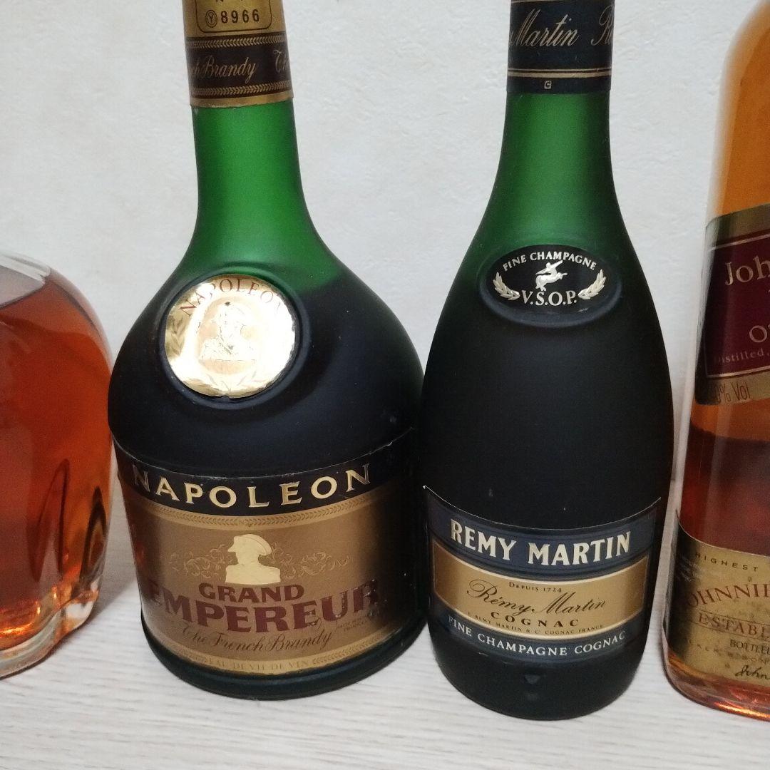 コニャックとウイスキーのセット