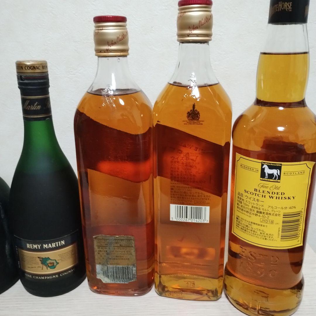 コニャックとウイスキーのセット