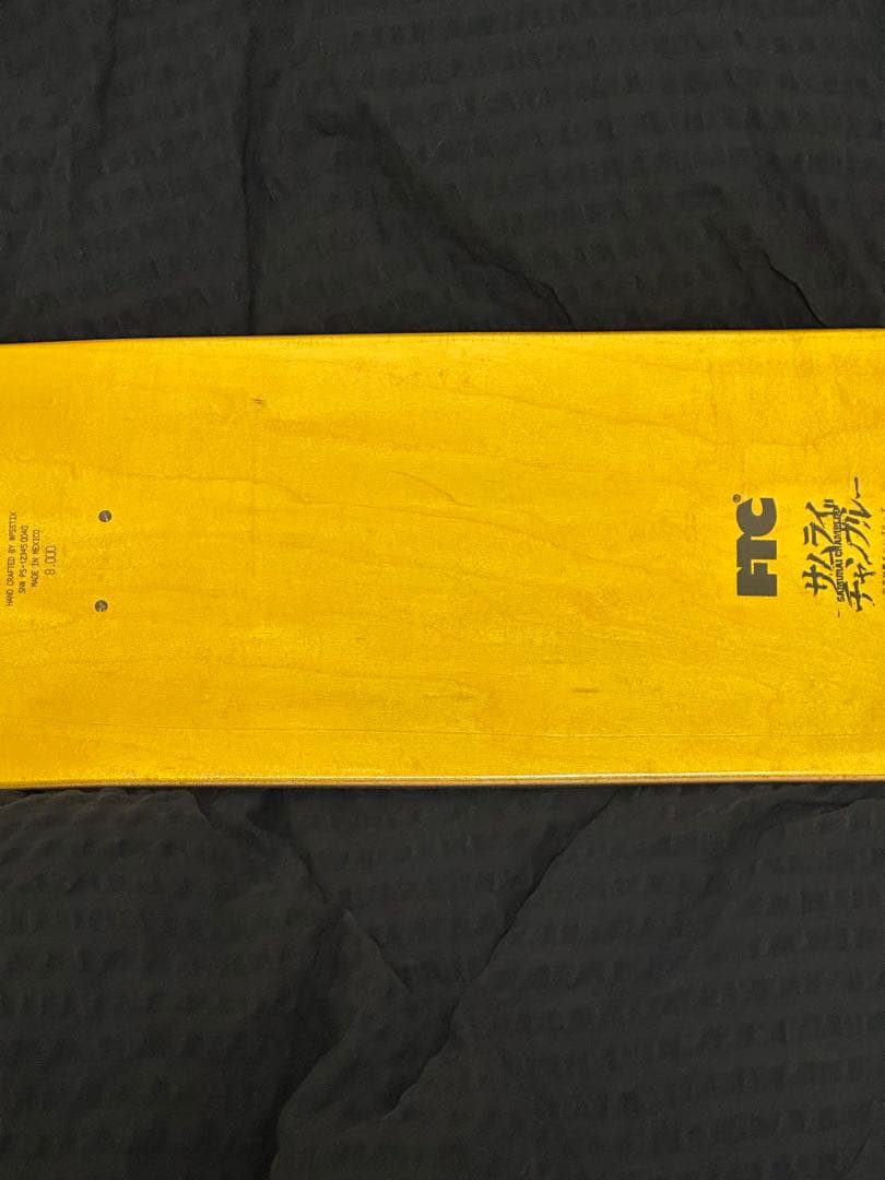 スケートボード FTC x SAMURAI CHAMPLOO SKATE DECK - 8.0