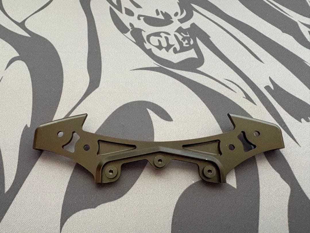 overdose OD2945アルミバンパーtype2/ブラック