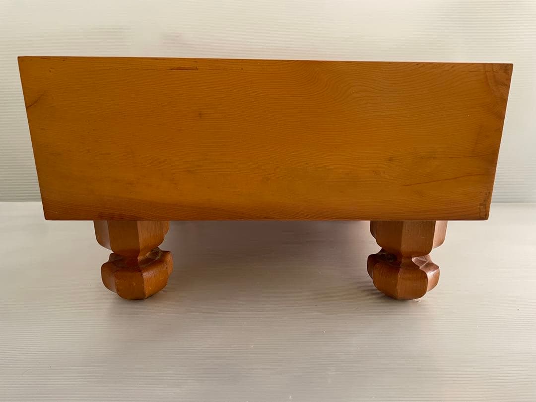 囲碁盤 碁盤 本榧 厚さ15.4cmへそ 脚付き