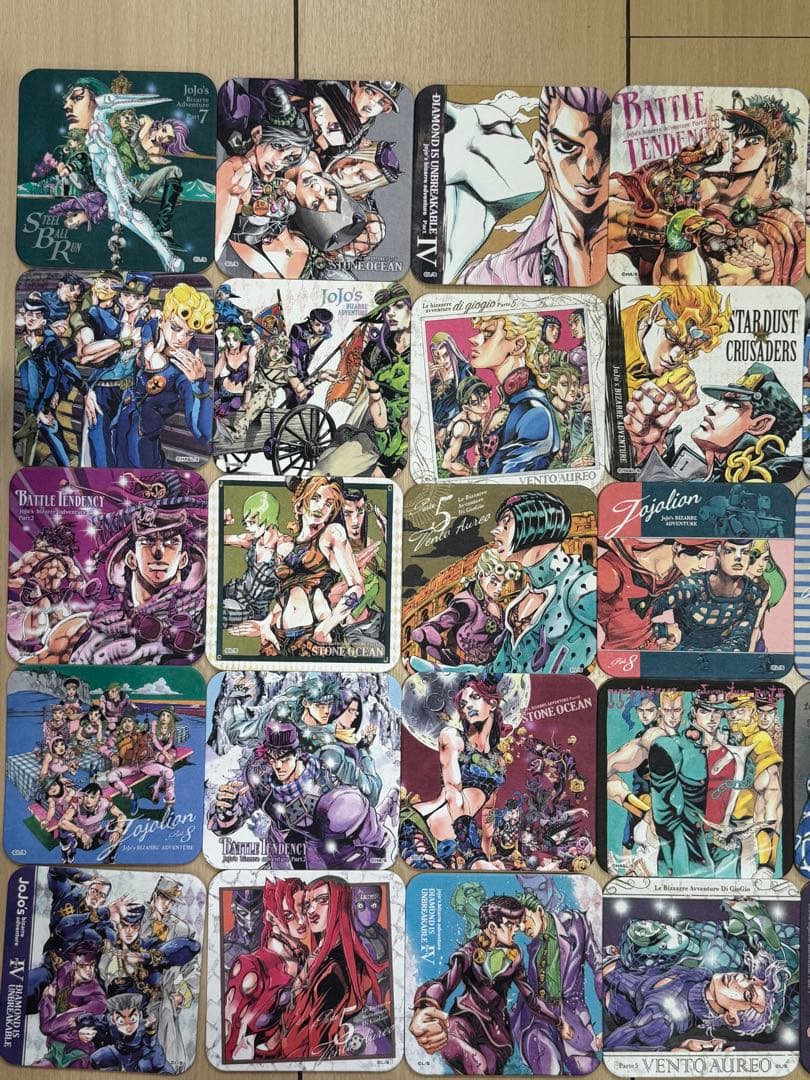 荒木飛呂彦原画展 ジョジョの奇妙な冒険 アートコースター BOX