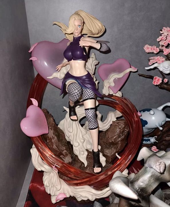 NARUTO ナルト 山中いの ガレージキット ガレキ スタチュー①