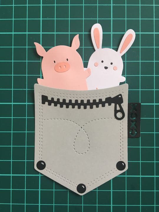 ◆オーダー用◆ダイカット  ポケット