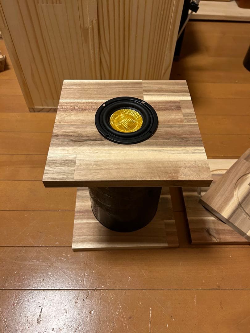 自作スピーカー 金属製配管スピーカー