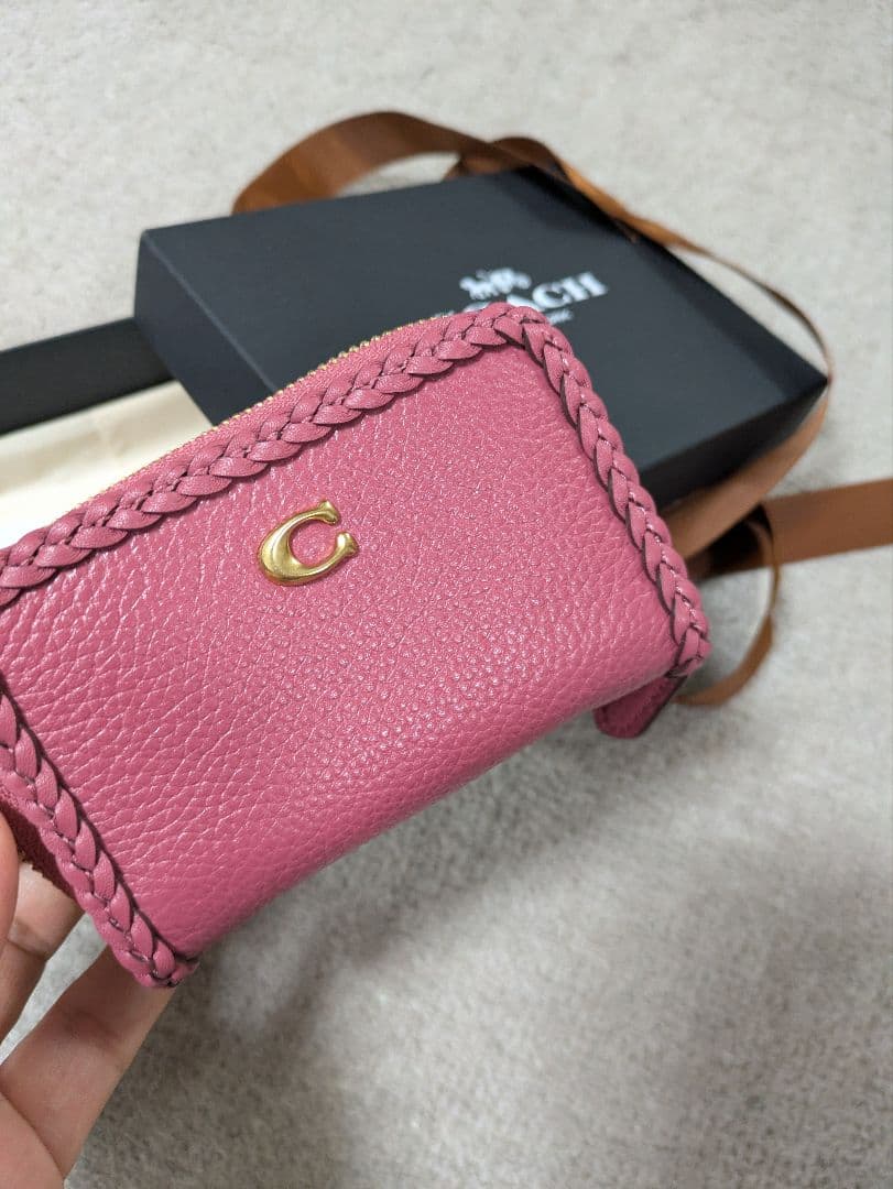 coach コーチ　新品、正規品　ミニ財布　ケース　カードケース