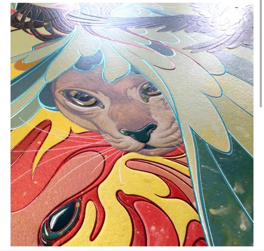 ジェームスジーン　ジクレープリントポスター　直筆サイン入り