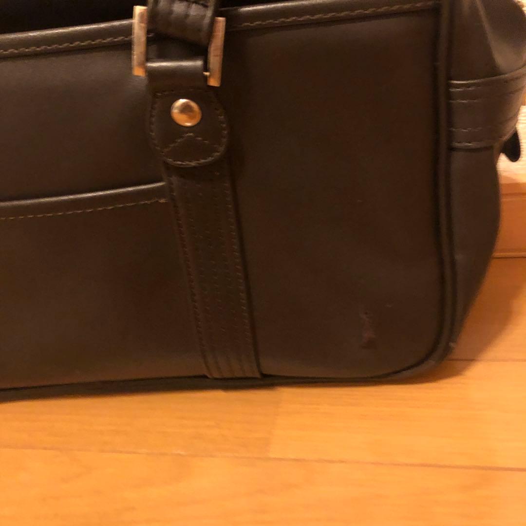 超美品イーストボーイスクールバック茶色