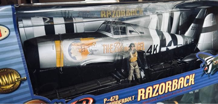 P-47 サンダーボルト　レザーバック　1/18