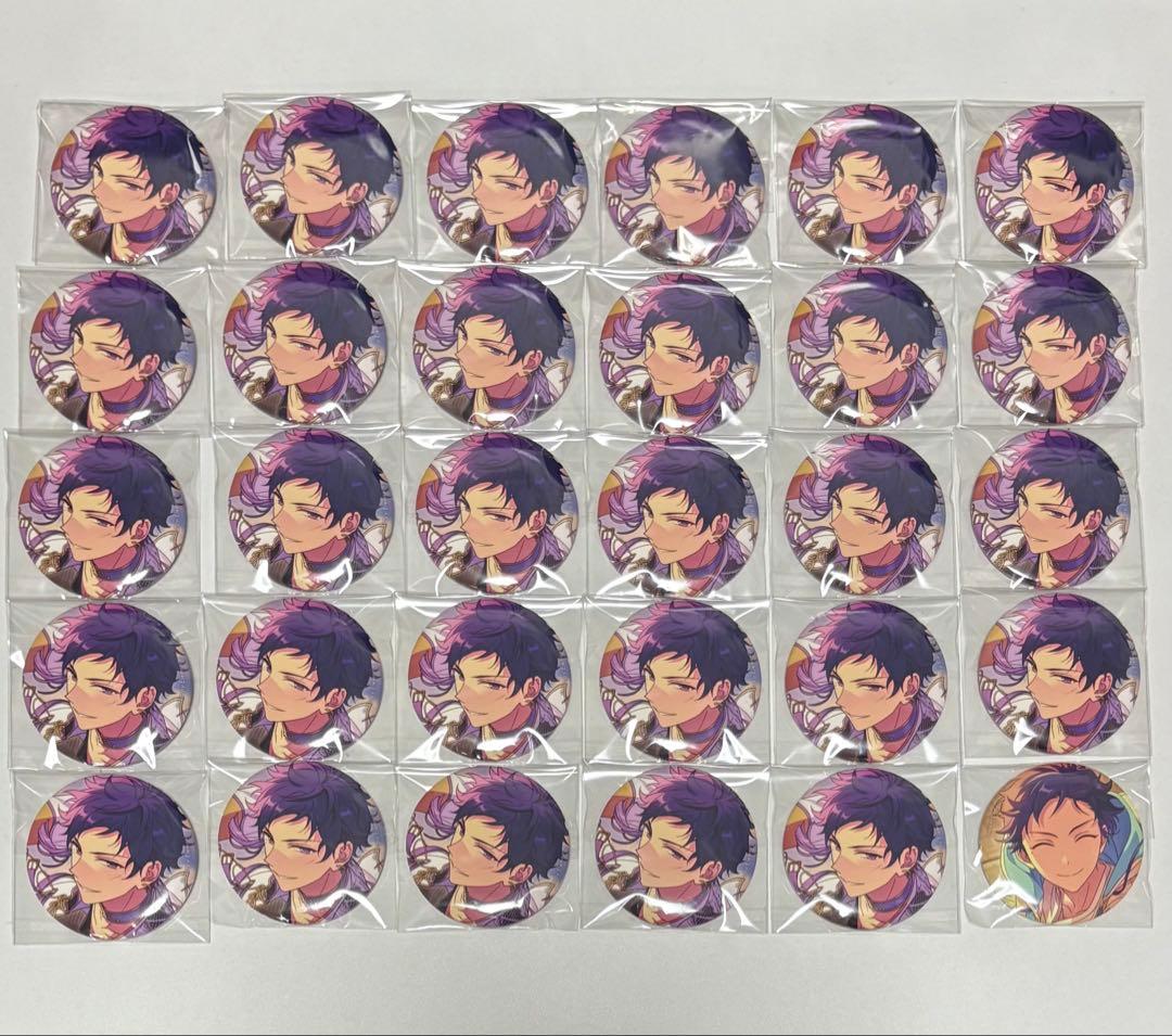 あんスタ　イベコレ　缶バッジ　伏見弓弦