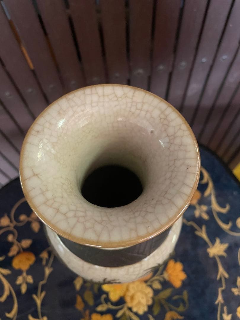 清時代　成化年造　壺　中国美術　骨董品　名入り　年代物　アンティーク