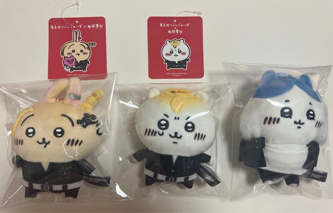 ちいかわ　ハチワレ　うさぎ　東京リベンジャーズ　マスコット　東リべ