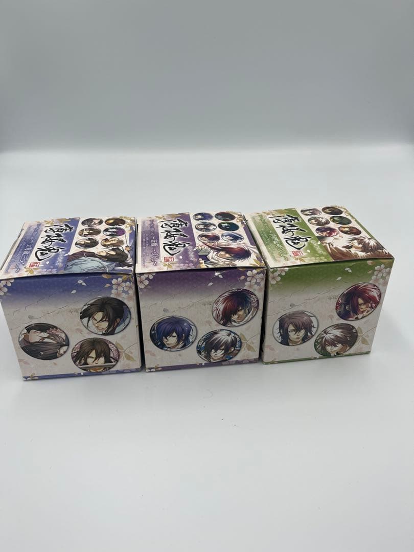 薄桜鬼　トレーディング缶バッジ　未開封　3BOX セット
