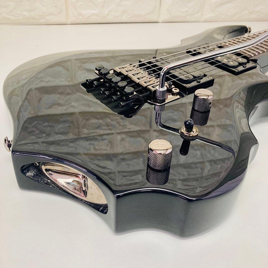 Grass Roots FOREST エレキギター シースルーブラック