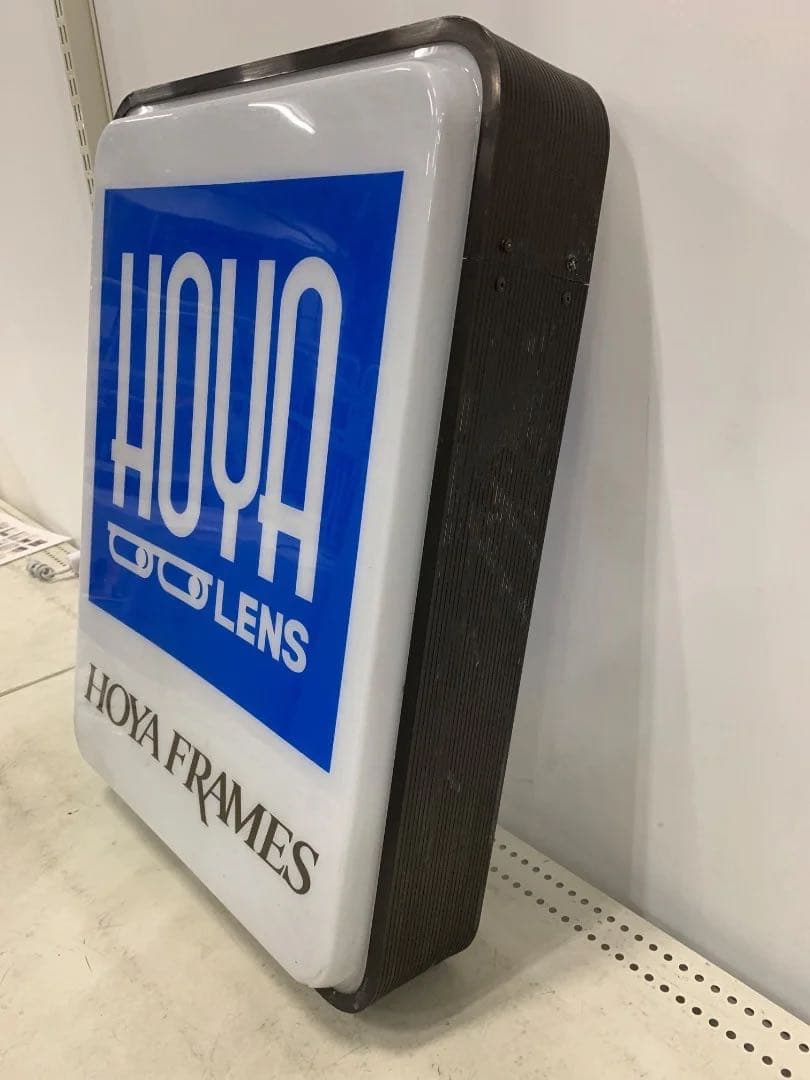 【非売品】HOYA LENS HOYA FRAMES 看板　サインボード