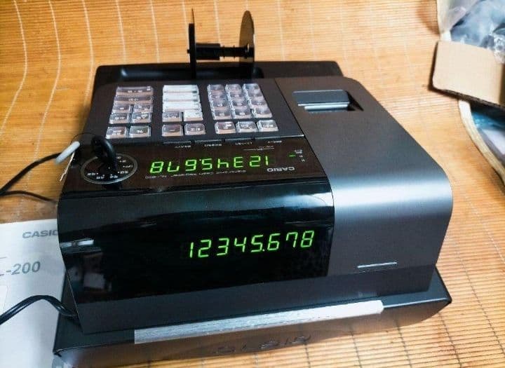 カシオレジスター　SE-S20/NL200　人気機種　送料無料　108801