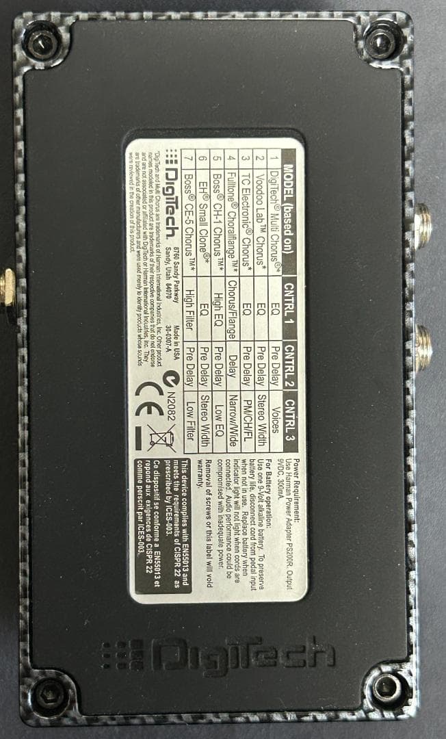 DigiTech CF-7 Chorus Factory 中古品