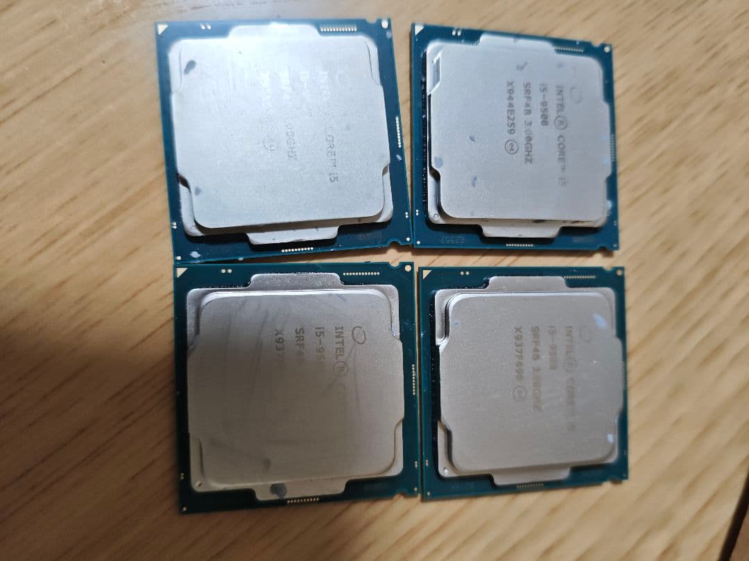 cpu15個セット　i5 9500×12 i5 7500×3
