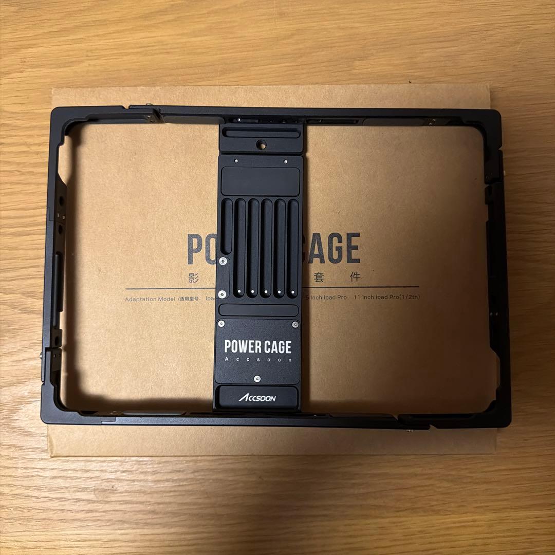 iPadアクセサリー Accsoon Power Cage iPad