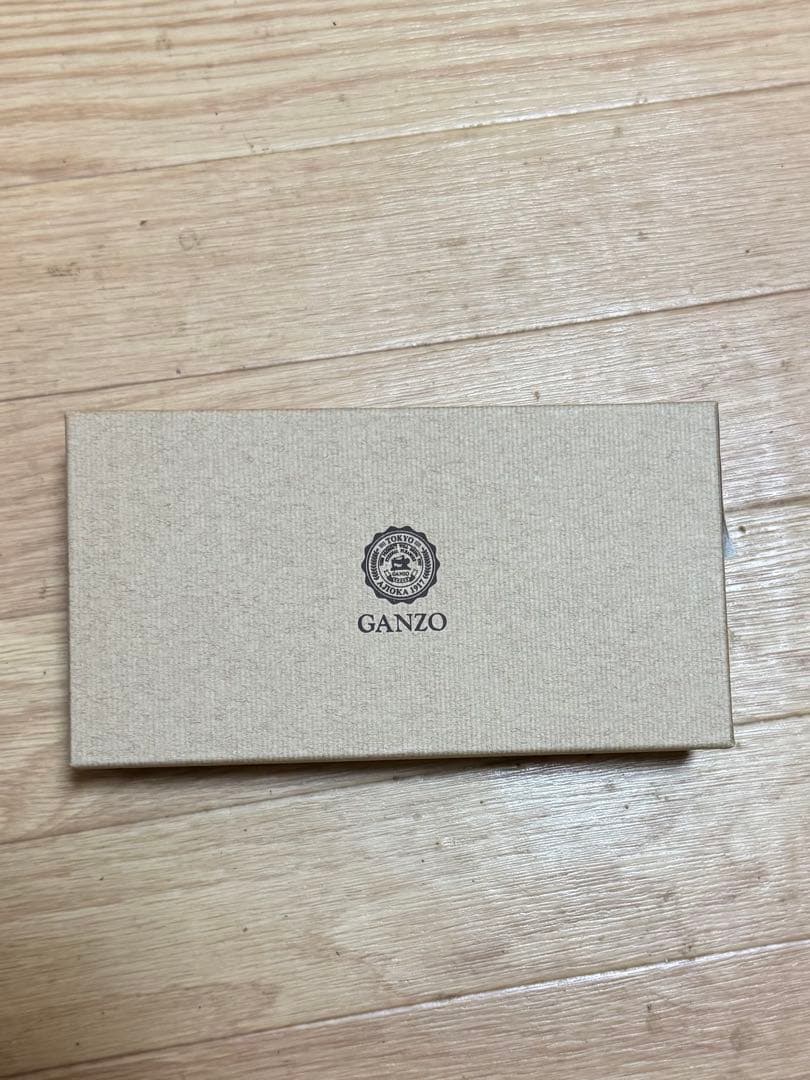 GANZO / ガンゾ ブライドルレザー　 ジッパーペンケース　ブラック