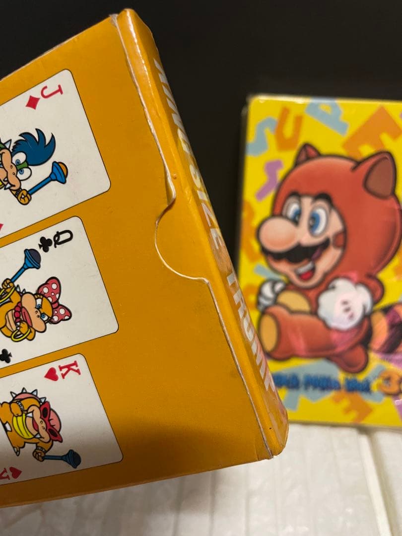 未使用保管品スーパーマリオブラザーズ3　キングサイズトランプ