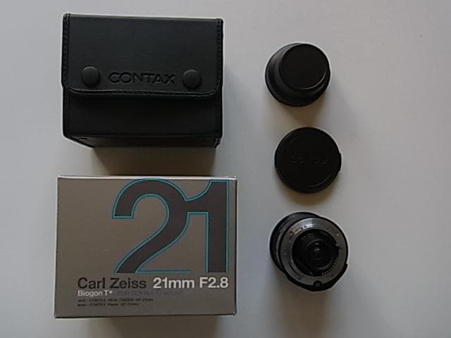 CONTAX　G　Biogon　T*　21mm　f2.8　BLACK　限定品