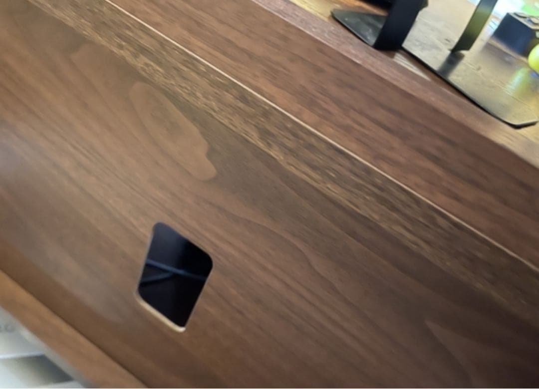 木製テレビボード ダークブラウン 収納