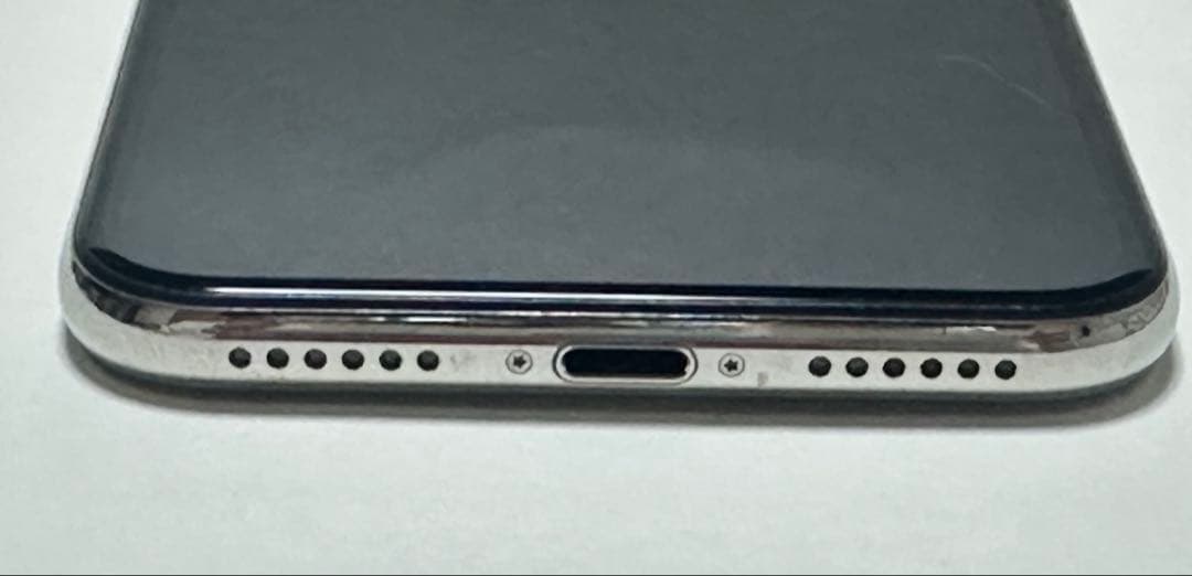 iPhoneX 256GB シルバー 本体