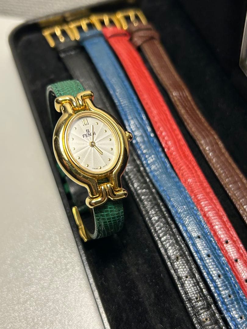 FENDI フェンディ カメレオン 腕時計 ベルト5本セット ジャンク品