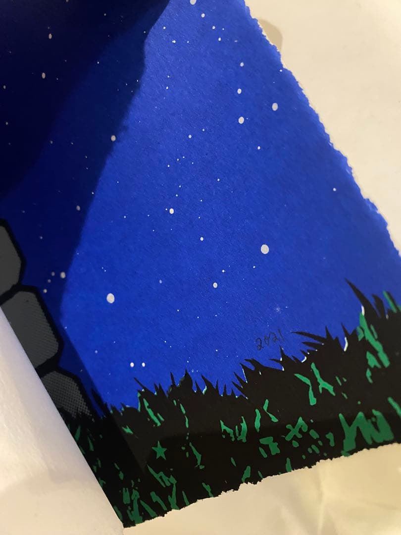 Bumblebeelovesyou シルクスクリーン　アート　バンクシー