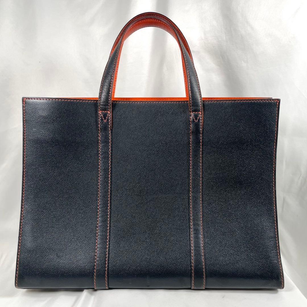 美品 大峽製鞄 オオバセイホウ ビジネスバッグ トートバッグ ヨーロピアンカーフ