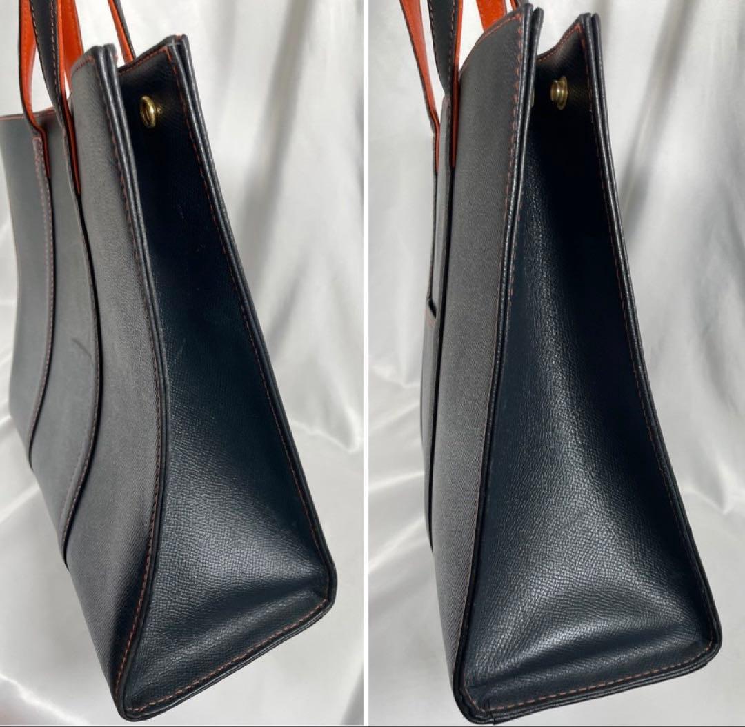 美品 大峽製鞄 オオバセイホウ ビジネスバッグ トートバッグ ヨーロピアンカーフ