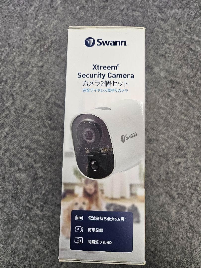 Swann スワン セキュリティカメラ 防犯カメラ ワイヤレス見守りカメラ2個付