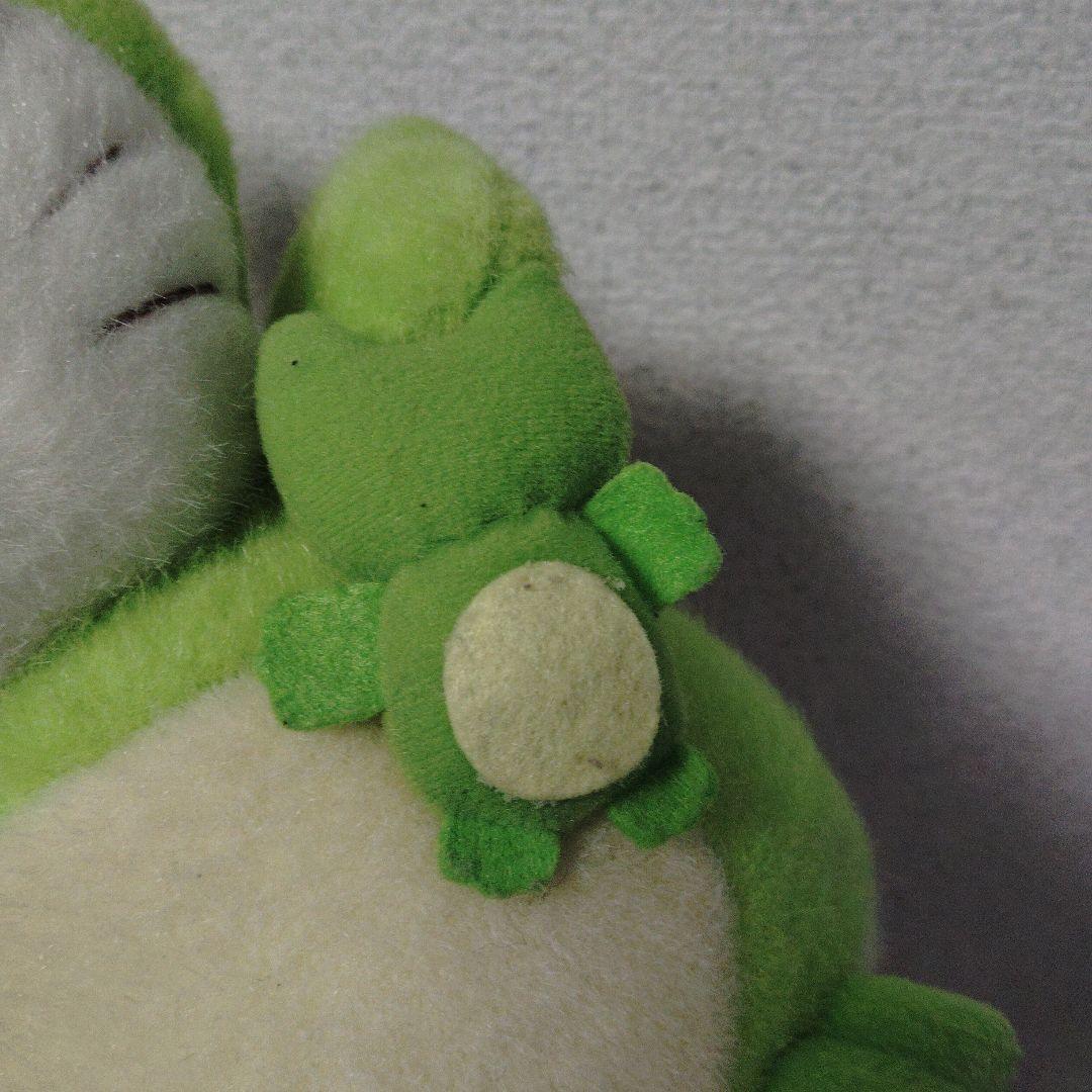 ハローキティ 着ぐるみキティカエル　 チャイナ服　ぬいぐるみ　セット　平成レトロ