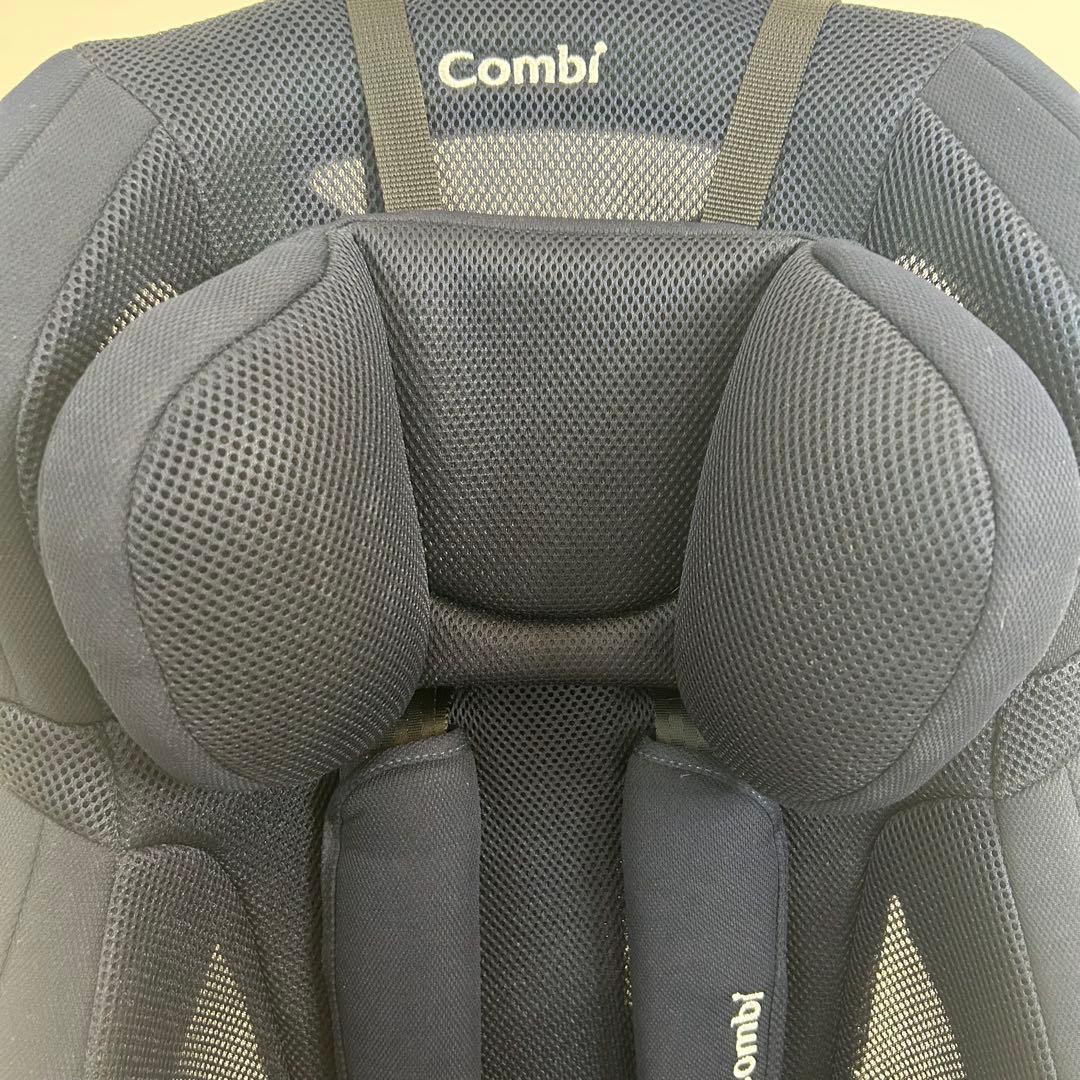 美品 コンビ ジョイトリップ エアスルー GH チャイルドシート ネイビー